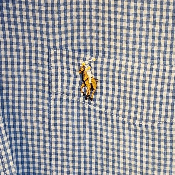 Polo Button Down Shirt Mens M - Picture 3 of 8